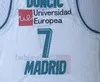 2020 Sport University European League White 7 Luka Doncich Trainers Basketball Jerseys College Basketball Wear Apparel Uniforms Kits Sport