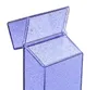 Vrij transparante kleurrijk kleurrijk plastic draagbare tabak sigarettenkoffer houder opslag flip cover doos innovatief ontwerp bescherming shell roken