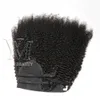 VMインディアンブラジル自然色高品質ポニーテール14 "から26"インチ120gウェーブ本物の人間の髪のポニーテールエクステンション