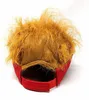 Nieuwe Donald Trump Hairstyle Cartoon Figuur Outdoor Baseball Cap 2020 Fun Trump Hair Hat Borduurwerk Sun Sun Hat T3I56011417865