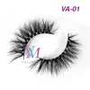 Vmae nouveaux 16 styles 3D 15MM cils de vison doux naturel cils de fourrure de vison de Sibérie sexy personnalisé marque privée longue extension de cils moelleux