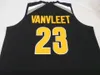 Custom Men Youth women Vintage Wichita State Shockers Fred VanVleet #23 Basketball Jersey Size S-4XL or custom any name or number jersey