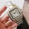 Высококачественные модные часы для любовника Iced Out Diamond Men Watch Women Нависные часы Quartz Движение повседневные наручные часы.
