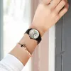 Dom Watches Women Fashion Watch Top Brand Female Fashion Write Watches Waterproof Women Steel Armband Watches G-36BK-7MT2791