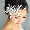 Copricapo di perle di cristallo per le spose Bellissimo pettine per capelli da sposa Accessorio Accessori per mariage da sposa Accessori per capelli bruiloft