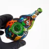 5-calowy silikonowy Rig Elephant Dym Silicon z wodą Drukowanie Drukowanie Ręcznie Rura Haisah Bongs Oil Dab Rigs Glass Bowl