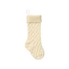 Hediye Çorap Noel Partisi Şeker çorap Asma Noel Akrilik Örme Çorap Kırmızı Yeşil Beyaz Gri Örgü Çorap Noel Ağacı