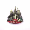 Vintage Metal Fridge Magnetic Refrigerator Bottle Opener Kitchen Decoration Shanghai Dubai Golden Gate Bridge British travel memento