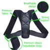 ブレースサポートベルト調節可能な背中の姿勢コレクター鎖骨脊椎背中肩腰椎姿勢補正ボディサポートコレクター