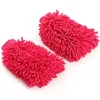 Dubbelzijdig Auto Washandschoenen Motorfiets Auto Cleaning Mitt Glove Apparatuur Home Duster Kleurrijke Autorreinigingsgereedschap WCW795