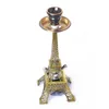 Nyaste vattenpipa shisha 40 cm höjd Paris eiffel tornform röka rör två slang kit set innovativ design narguil sheesha narghile