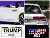Neue Stile Trump 2020 Autoaufkleber Autoaufkleber Flagge Fenster Wand Glasaufkleber TP Aufkleber für Auto-Styling Fahrzeug Paster