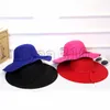 Ladies big brim buckle wide brim hat autumn and winter season trend large brim sunshade hat ladies outdoor leisure travel hat T3C5022