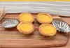 Baking utensils lace round oval stainless steel egg tart mold small cake cup pudding jelly mold wholesale