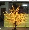 LED Cherry Blossom Tree Light 5ft 480 pezzi LED Lampadine 1,5 m Altezza 110 V 220 V Sette colori per opzione Decorazione esterna del giardino antipioggia