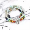 Amazon 108 Bead Bracelet Natural Stone Beads Bracelet Green Pine Tiger Eyes Men and Women Wrist Ornaments