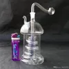 Accesorios de bongs de vidrio para cachimba con forma de seta, Pipas de vidrio para fumar, mini pipas de mano multicolores y coloridas, la mejor pipa de vidrio con cuchara