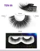 3d false eyelashes handgjorda 3d faux mink fransar lyx fullband fransar förlängning långa tjocka falska ögonfransar cilios