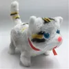 Gatto ambulante elettronico Bambini Animali domestici elettronici interattivi Bambola Peluche Collo Campana Gatti che abbaiano Giocattolo Natale Peluche gatto elettrico