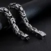 2019 nouveaux cadeaux de Noël bijoux gothiques bling énorme haute qualité hommes garçon en acier inoxydable coulée lien chaîne bracelet 10mm/13mm 9 ''