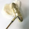 New Men Golf Clubs Personality Gold color Golf Putter 33.34.35 inches Golf clubs steel shaft and Putter head Cover Free shipping