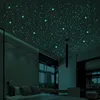 Blow in the Dark Star Wall Adesile da 407pcs rotondo Dot Luminio Kids Room Room Room Decorazione della stanza 7676517