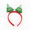 Söt jul huvudband Cartoons Antlers Hair Hoop Santa Claus Snowman Hårband Vuxen Barn huvudbonad för julklapp Partihandel