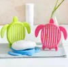 Creative Bathroom Aoap Holder Turtle Shape Soap Box Bathroom Draining Soap Box Kitchen Drainage Soap Dish kitchen Accessorie