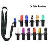 Colorful Mouthpiece Mouth Tips Silicone Lanyard Sling Portable Innovative Design Hang Rope Holder For Hookah Shisha Smoking Filter Handle