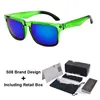 Lunettes de soleil bon marché pour hommes Sport Cycling Desinger Sun Goings Dazzle Color Mirrors Lune 18 Couleurs avec Retail Box8887737