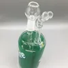 Goedkope water bong met 144mm Joint Dome en Nail beker bong Groene Kleur rig4672937