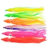 100 pieces Rubber Squid Skirts 5cm 9cm 11cm Octopus Soft Fishing Lures Tuna Sailfish Baits3112109