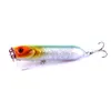 Hengjia Popper Lures 9 5cm 18G 95cm Minnow Sert Yemler Balıkçılık Yemleri İki Kanca Sihirbaz Yem Batan 8 Renk 56PCS LOT282G6392977