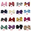 16 Style 6 inch Rainbow Sequin Bow Hair Clip Europe and America lovable Baby Rainbow Bling bows Hairpin fashion Jojo Bows Hairpin T9I00262