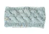 Bandeau tricoté Crochet Bandeau Tricoter Bandeau Réchauffeur Hiver Tête Style Headwrap Oreille Réchauffeur Chapeau Cap Accessoires Cheveux GGA1289
