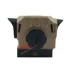 DI EG1 EG1 Optical Red Dot Reflex Visão 1.5 MOA Escopo holográfico para o rifle de caça a ferro de 20 mm Escopo escuro Terra escura