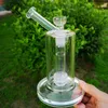 Unique Effacer 18mm Femelle Joint Verre Eau Bong Sidecaar Mobius Verre Bongs Matrice Perc Verre Pipe À Eau Huile Dab Rigs Fumer Rig Bol