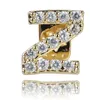 Hip Hop 18K Gold Plated A-Z Custom Gold Plated Out 26 Orner Letters Single Bottom Grillz لأسنانك Men Hip Hop Jewelry280f