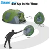 Instant pop-up tent 3-persoons familie camping tenten met voor outdoor wandelen vissen reizen strand park, lichtgewicht,