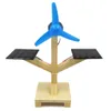 Tecnologia de ventilador solar Produção pequena invenção invenção ambiental Science Experimento Toys DIY Assemble Pacote de material