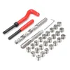 88pcs m6 m8 m10 torneira de rosca kit de ferramentas de reparo