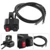 Freeshipping 12V 16A CNC Aluminium Motorcykel Motorbikehandtag Strålkastare Spotlight On Off Dual Switch