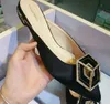 Mules loafers modedesigner satin pekade tår rostonlägenheter utomhus tofflor mode lata kvinnor skor plus storlek 1152