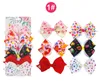 Hair Bows with Alligator Clips Love Heart Ribbon Boutique Rainbow Hairpins Barrettes For Girls Kids Accessories Sets HC144