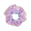 scrunchie لمعان الشعر العلاقات الاطفال مطاطا الشعر الدائري بنات الشعر ذيل حصان حامل حبل 20 الألوان العصابات الشعر للنساء اكسسوارات الشعر