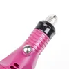 Pink Pen Shape Electric Pedicure Nail Drill Machine Art Salon Manicure File Polish Tool6 File Bit Acrylic Portable Manicure Pedic3109803