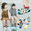 New Arrivals Spring Summer Baby Girls Boys Ultra-Thin Mesh Crystal Boat Socks Cartoon Color Invisible Socks kids sock for 0-12 Year
