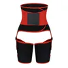 3 W 1 Neoprenu Pot Sauna Shaper Ciała Szczupła Paski Udo Trymer Neg Shapers High Waist Trainer Shapewear Talia T200526