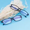 Wholesale- Light Myopia Glasses Frame Men Women Retro Square Computer Eyeglasses Frames Vintage High Quality Spectacles