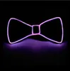 LED Bow Tie Светящиеся шеи галстук DJ Bar Club вечеринок Хэллоуин Рождественский Фестиваль Bow Tie Мода Свадьба Glow Реквизит Light Up TLZYQ1291